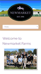 Mobile Screenshot of newmarketfarm.com